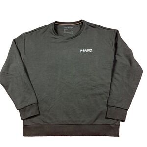Mammut Men's Pullover Sweater Black Large Hiking Camping